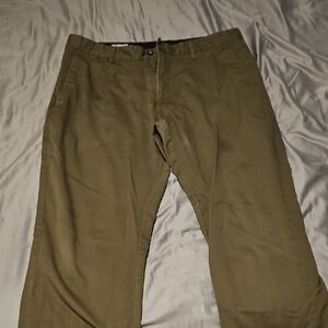 Volcom Green Chino Pants Classic Style